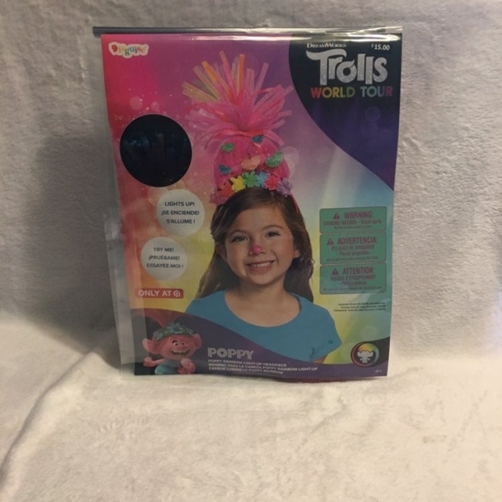 New trolls headpiece costume‎